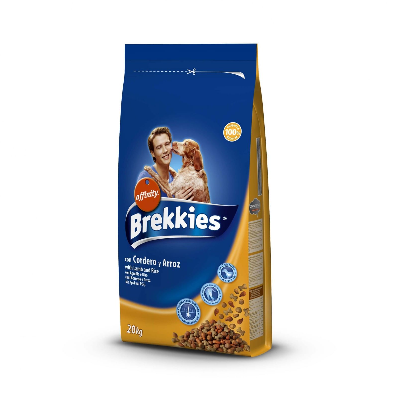 Brekkies Dog Excel Miel, Legume Si Cereale, 20 kg - 1 | YEO