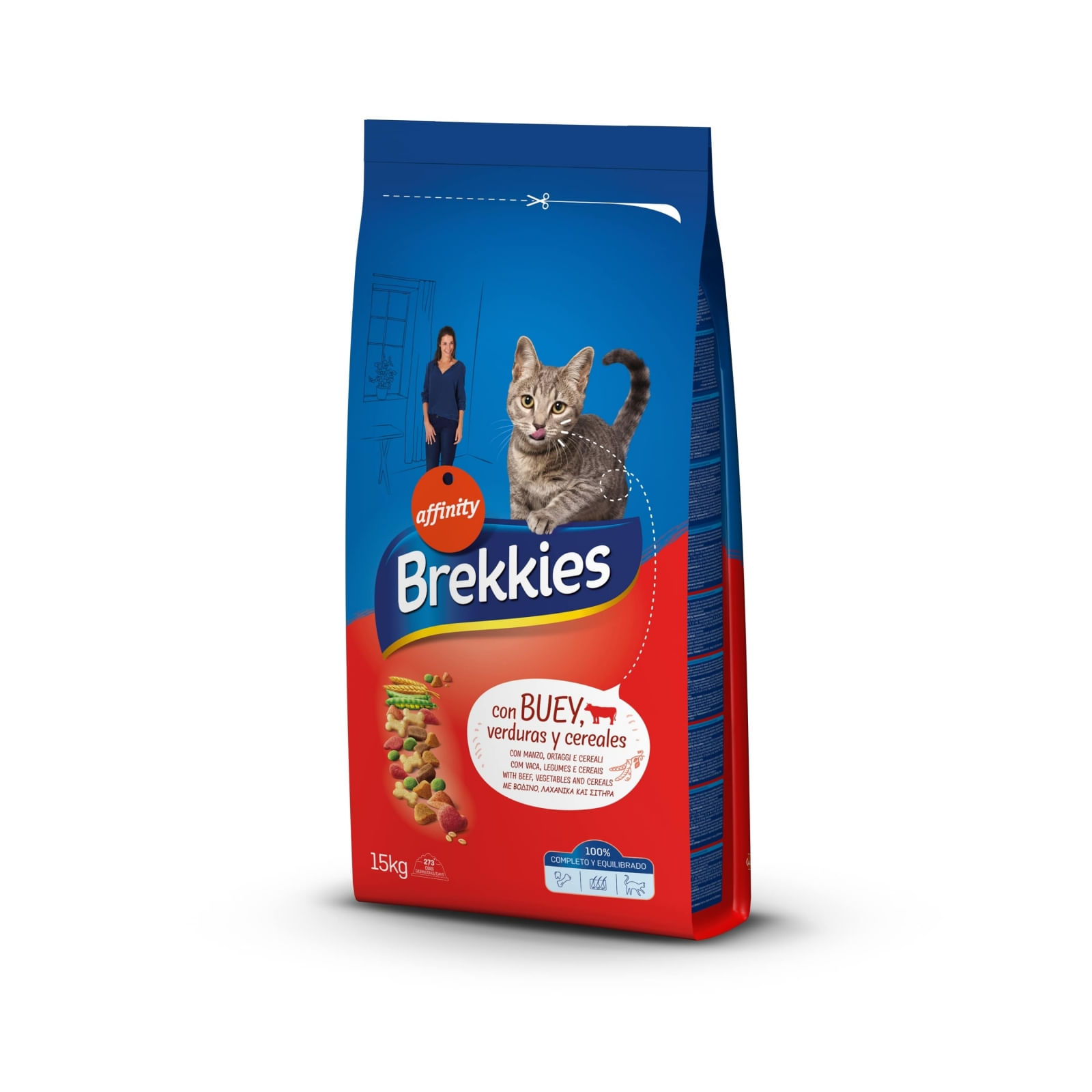 Brekkies Cat Excel Delice Ton si Somon 20 kg - 1 | YEO