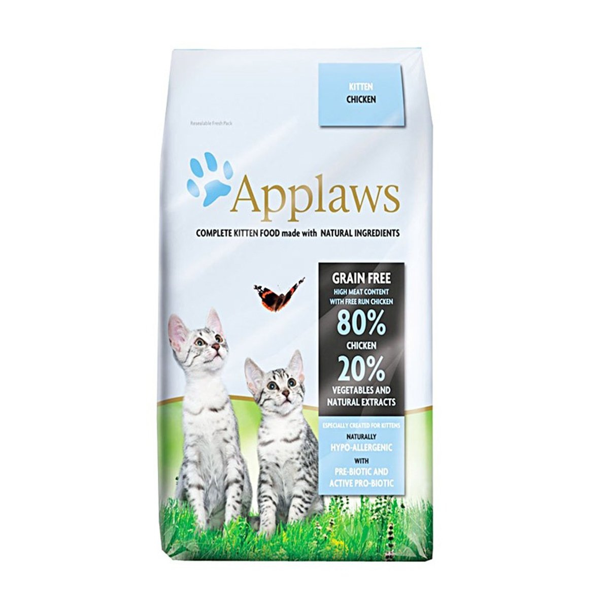 APPLAWS Kitten, Pui, hrană uscată pisici junior, 2kg - 1 | YEO