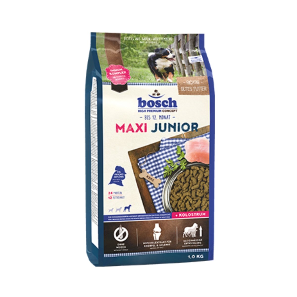 BOSCH Junior Maxi, Pui, hrană uscată câini junior, 15kg - 1 | YEO