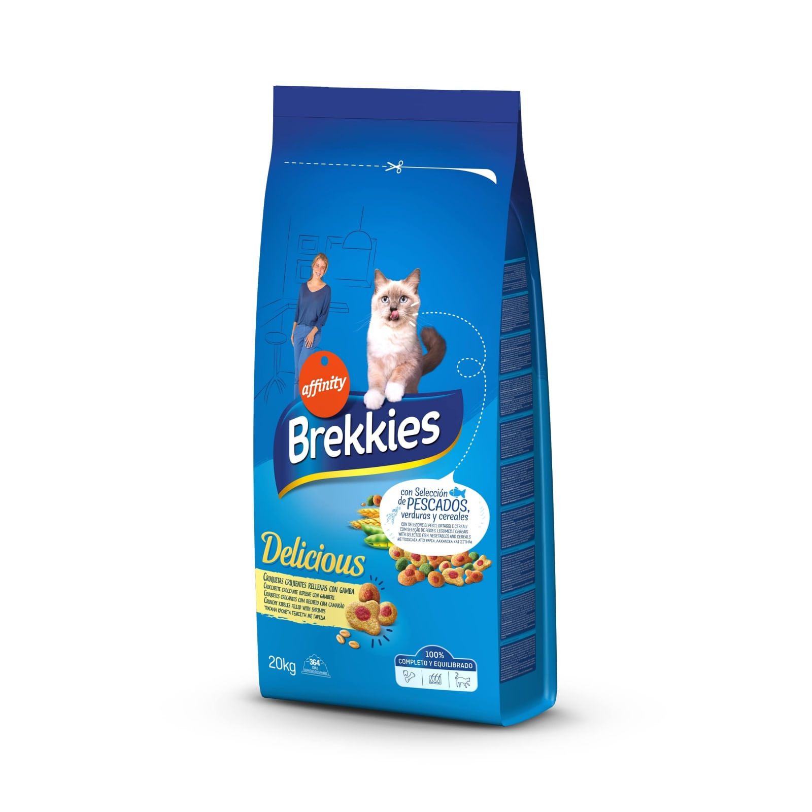 Brekkies Cat Excel Delice Ton si Somon 20 kg - 3 | YEO