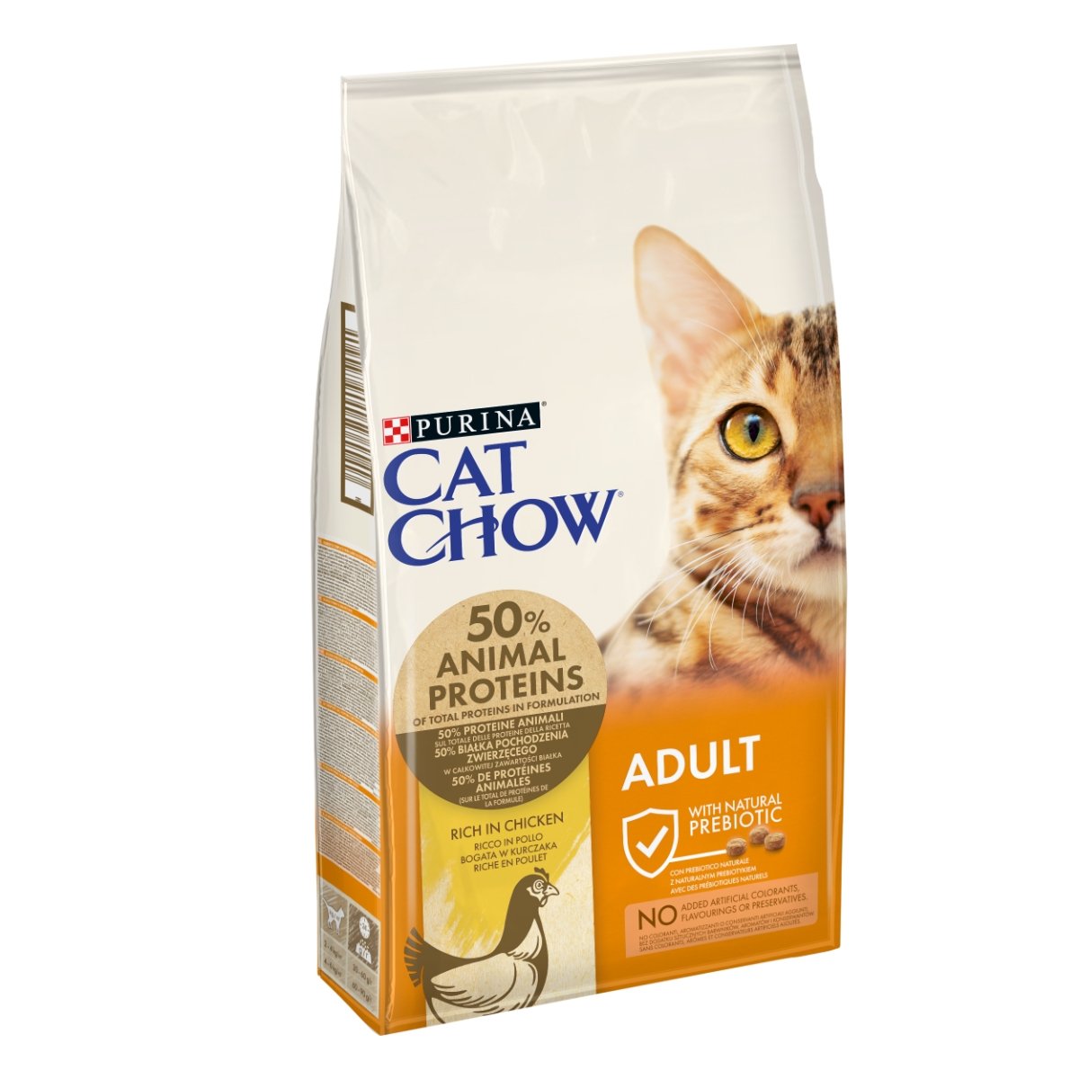 PURINA Cat Chow Adult, Pui, hrană uscată pentru pisici, 15kg - 2 | YEO