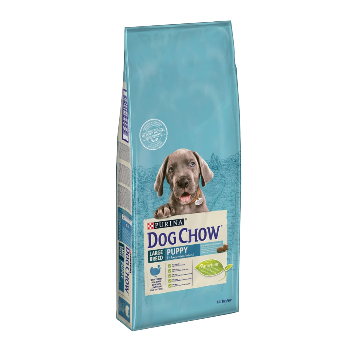 PURINA Dog Chow Puppy L-XL, Curcan, hrană uscată câini junior, 14kg - 1 | YEO