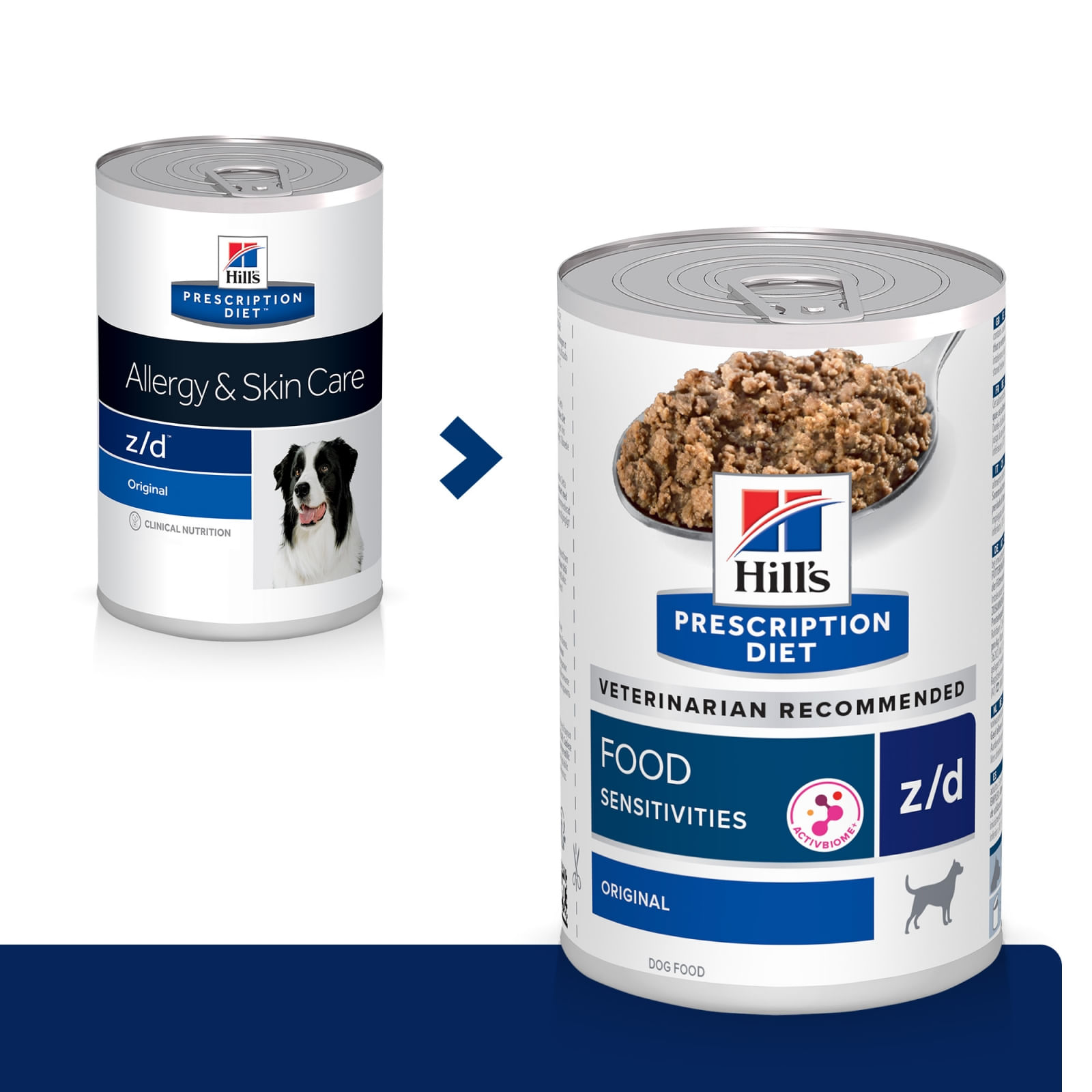 HILL\'S Prescription Diet z/d Food Sensitivities, dietă veterinară câini, conservă hrană umedă, piele & blana, sistem digestiv, (în sos), 370g - 1 | YEO