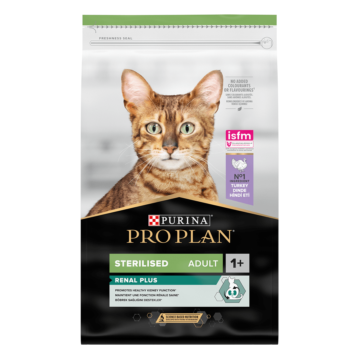 PURINA Pro Plan Sterilised OptiRenal, Curcan, hrană uscată pisici sterilizate, 10kg - 1 | YEO