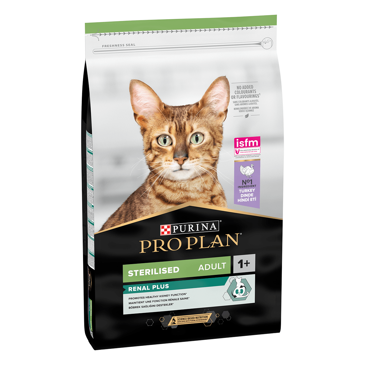 PURINA Pro Plan Sterilised OptiRenal, Curcan, hrană uscată pisici sterilizate, 10kg