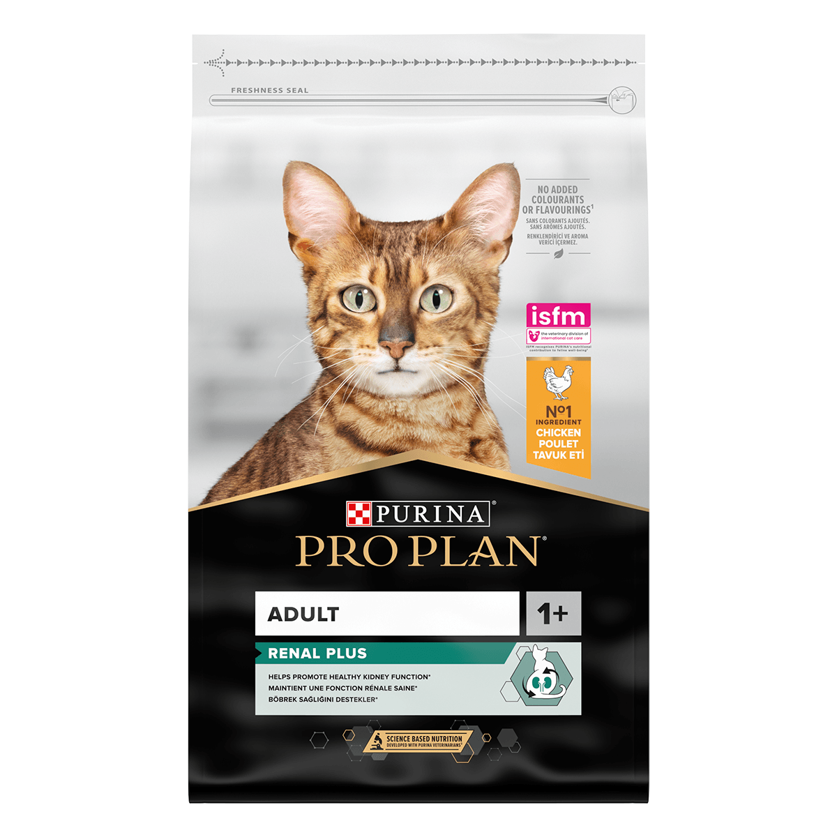 PURINA Pro Plan Original OptiRenal Adult, Pui, hrană uscată pisici, afecțiuni renale, 10kg - 2 | YEO