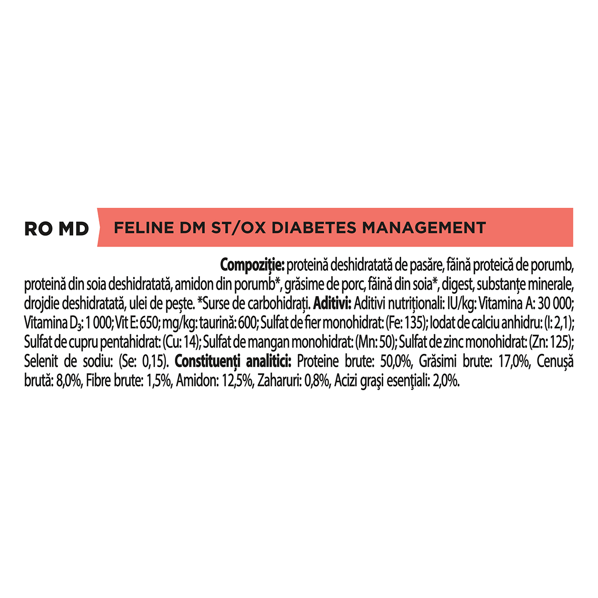 PURINA Pro Plan Veterinary Diets Diabetes Management, dietă veterinară pisici, hrană uscată, controlul glucozei, 1.5kg - 3 | YEO