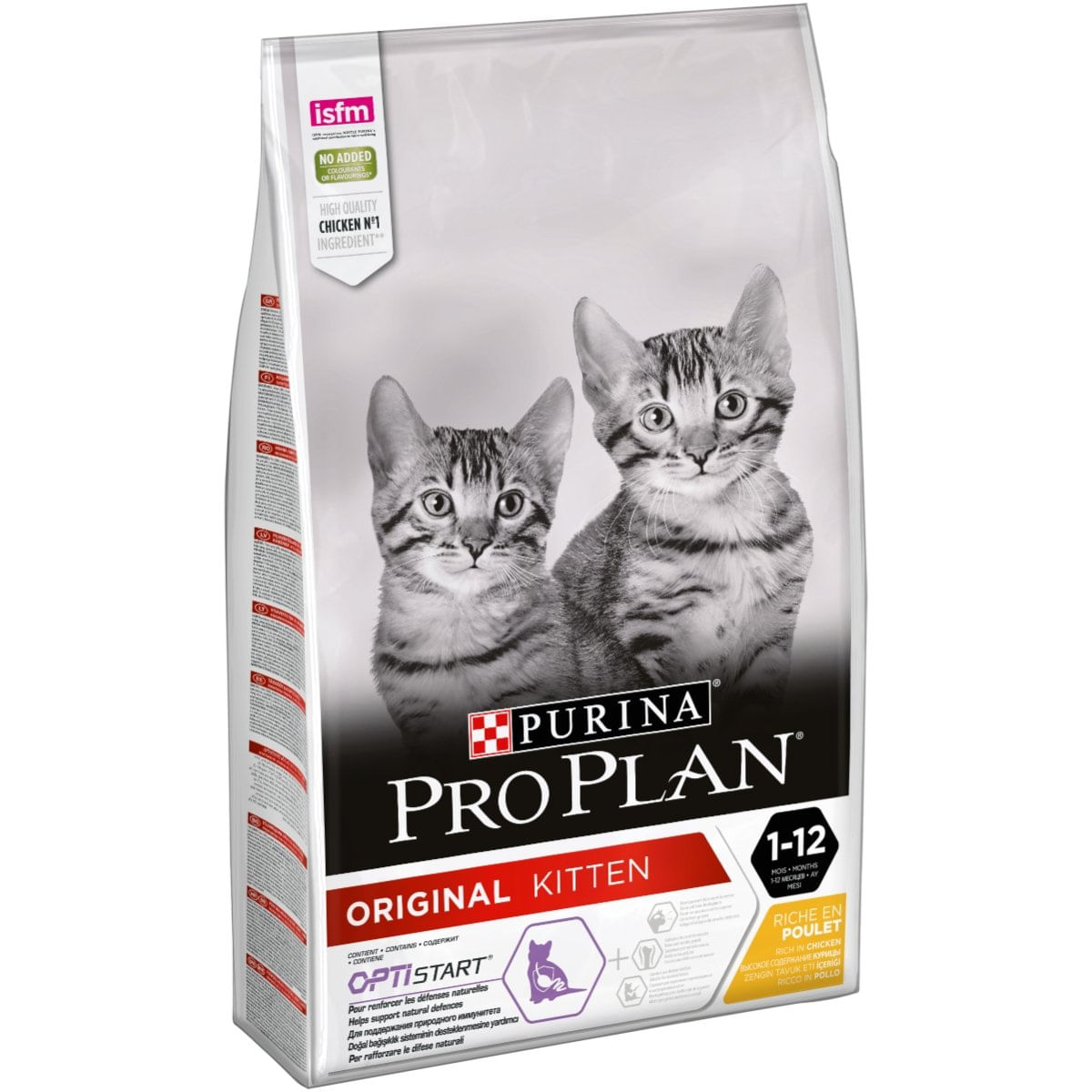 PURINA Pro Plan Original Kitten, Pui, hrană uscată pisici junior, 10kg - 1 | YEO