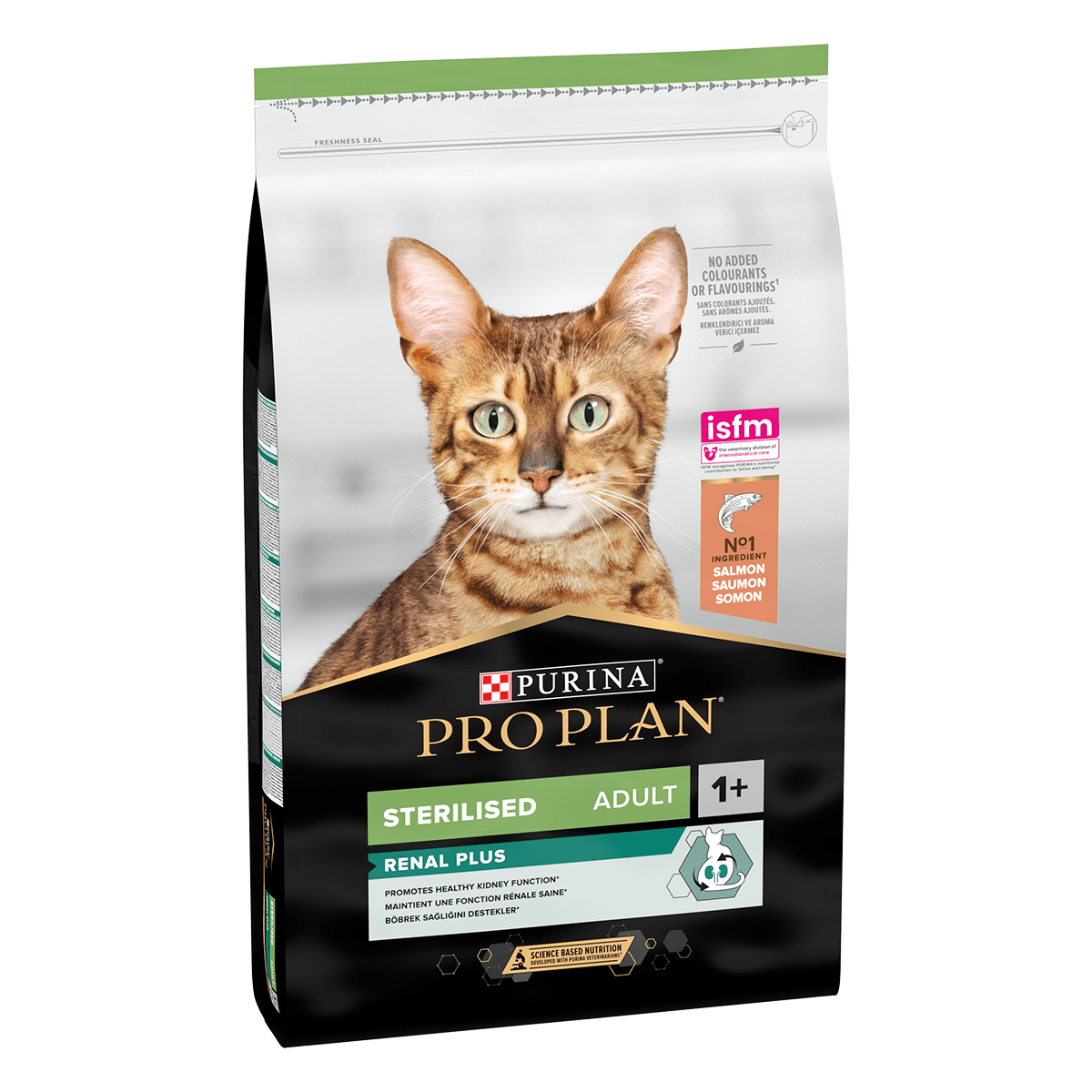 PURINA Pro Plan Sterilised OptiRenal, Somon, hrană uscată pisici sterilizate, 10kg - 4 | YEO