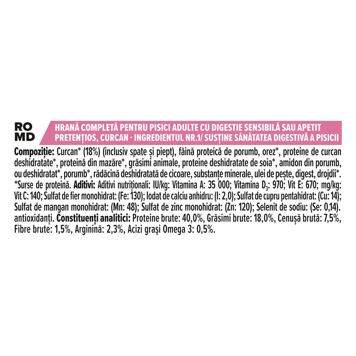 PURINA Pro Plan Delicate OptiDigest Adult, Curcan, hrană uscată pisici, sensibiltăți digestive, 1.5kg