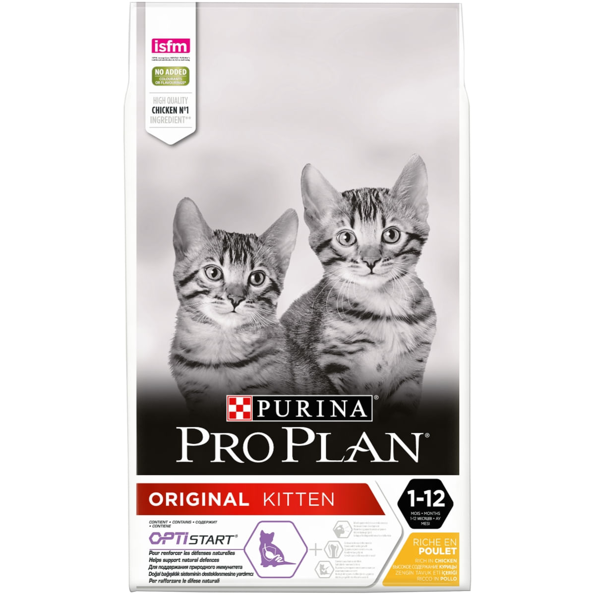PURINA Pro Plan Original Kitten, Pui, hrană uscată pisici junior, 10kg