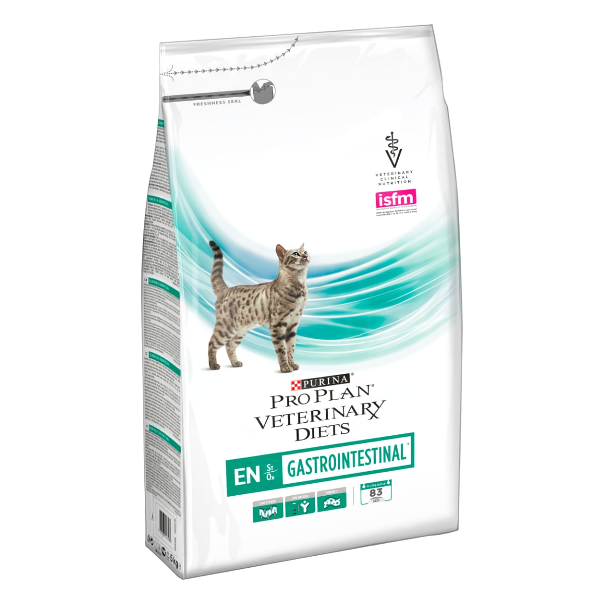 PURINA Pro Plan Veterinary Diets Gastrointestinal, dietă veterinară pisici, hrană uscată, afecțiuni digestive, 5kg - 1 | YEO