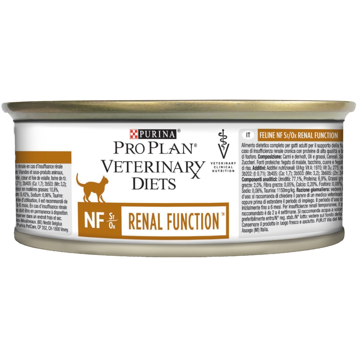 PURINA Pro Plan Veterinary Diets Renal Function Mousse, dietă veterinară pisici, conservă hrană umedă, afecțiuni renale, 195g - 2 | YEO