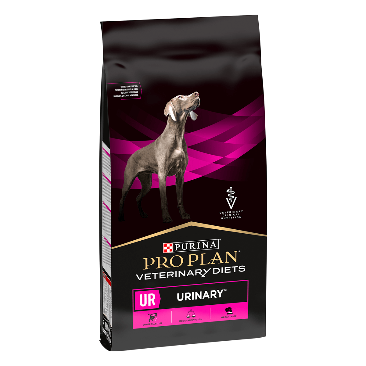 PURINA Pro Plan Veterinary Diets Urinary, dietă veterinară câini, hrană uscată, afecțiuni urinare, 12kg