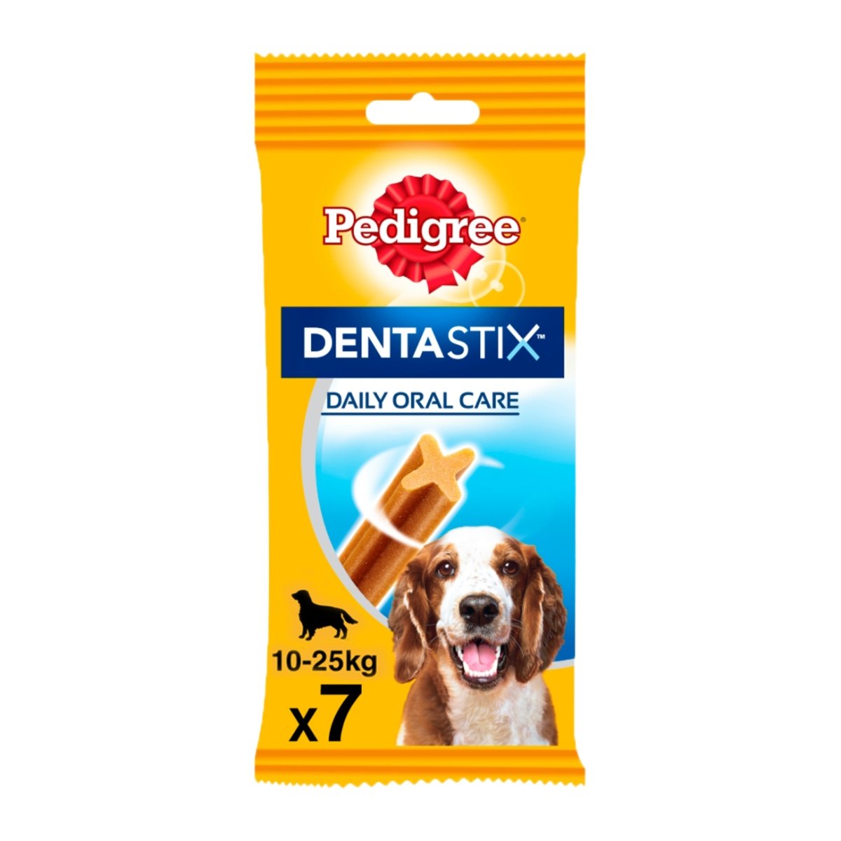 PEDIGREE DentaStix Daily Oral Care, recompense câini talie medie, batoane, 7buc - 1 | YEO