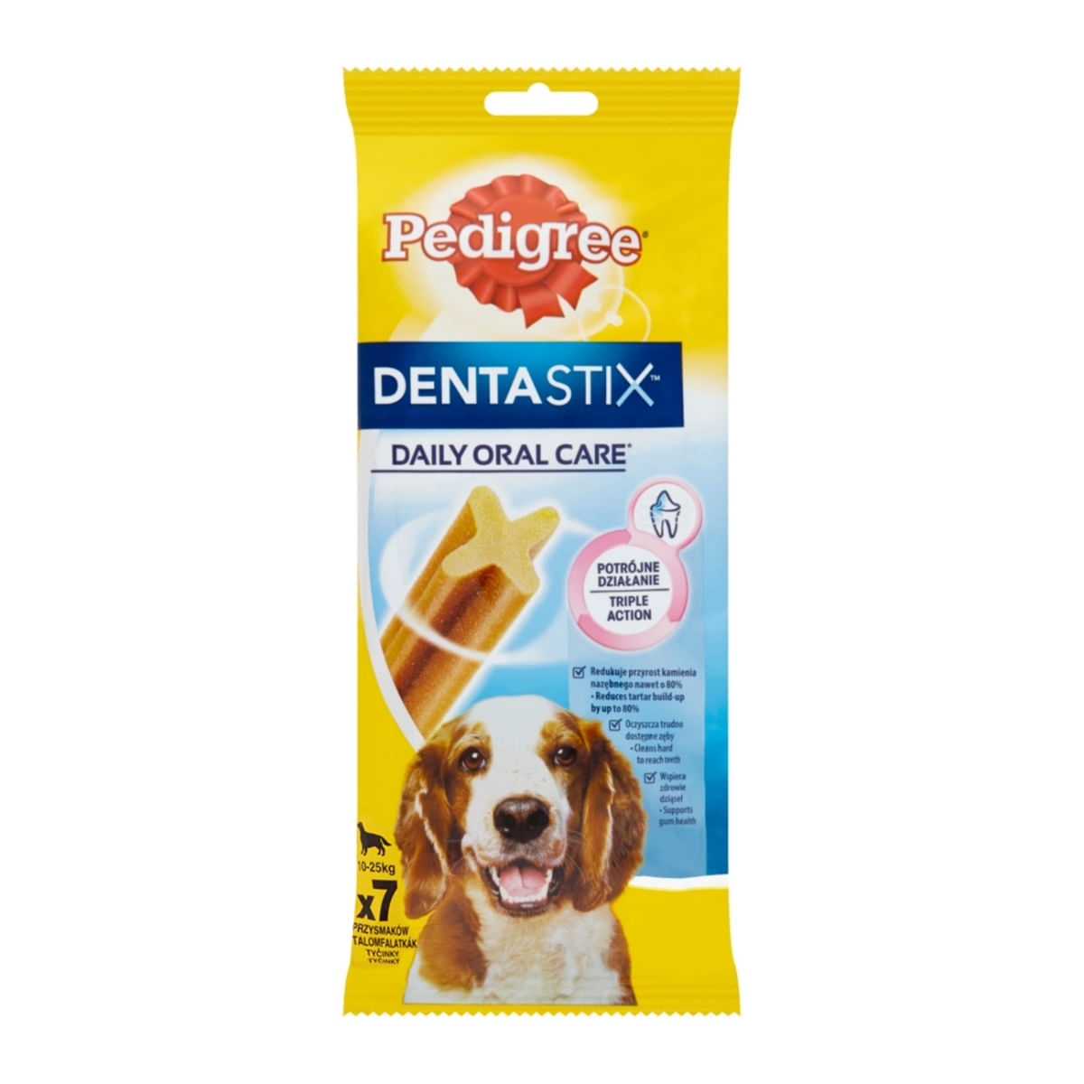 PEDIGREE DentaStix Daily Oral Care, recompense câini talie medie, batoane, 7buc - 2 | YEO