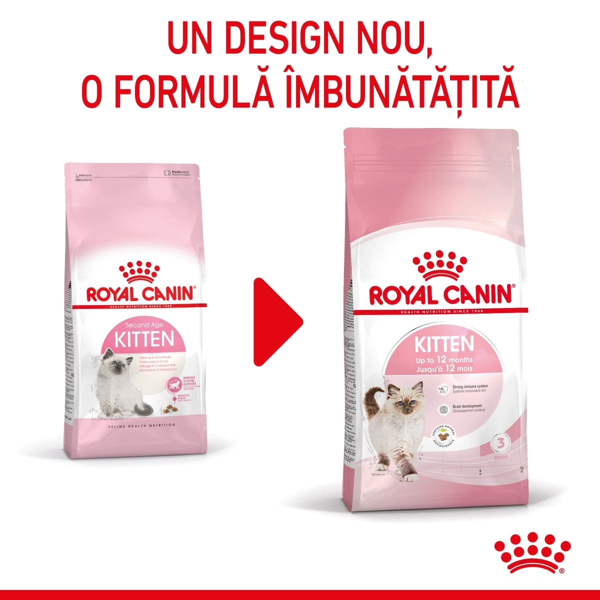 ROYAL CANIN Kitten, hrană uscată pisici junior, 400g