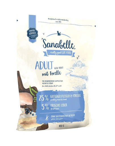 Sanabelle Adult cu Păstrav, 400 g - 1 | YEO