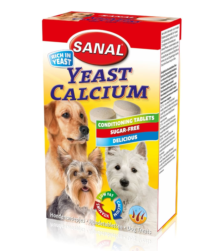 Sanal Dog Yeast Calcium 100