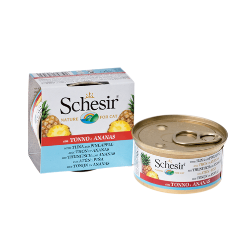 Schesir Cat Conserva Fruit Ton si Ananas 75 g - 1 | YEO