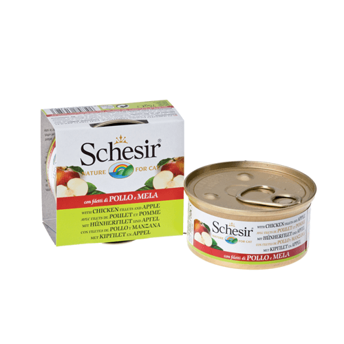 Schesir Cat Conserva Fruit Pui si Mar 75 g