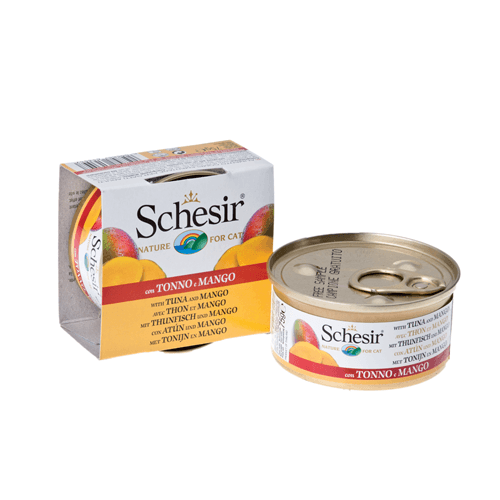 Schesir Cat Conserva Fruit Ton si Mango 75 g - 1 | YEO