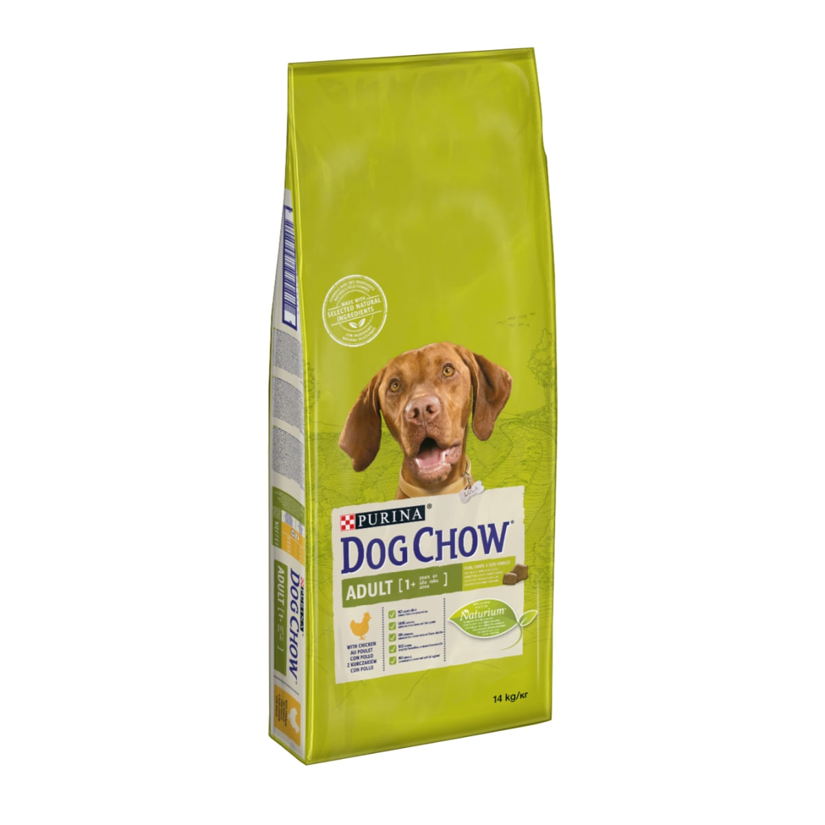 PURINA Dog Chow Adult M, Pui, hrană uscată câini, 14kg - 1 | YEO