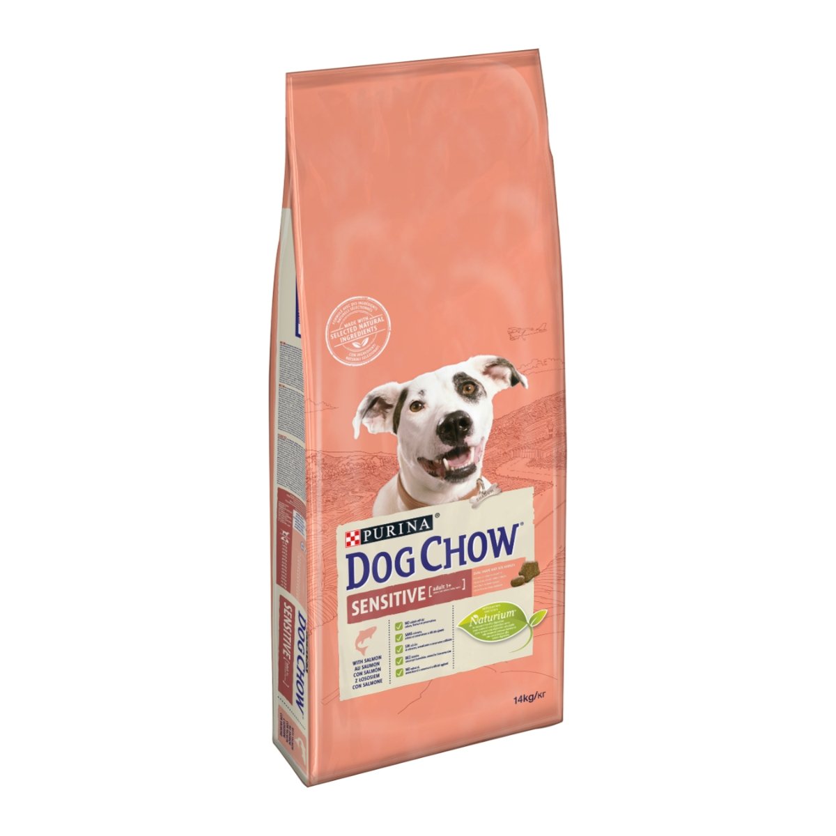 PURINA Dog Chow Adult Sensitive, Somon, hrană uscată câini, sensibilități digestive, 14kg - 1 | YEO