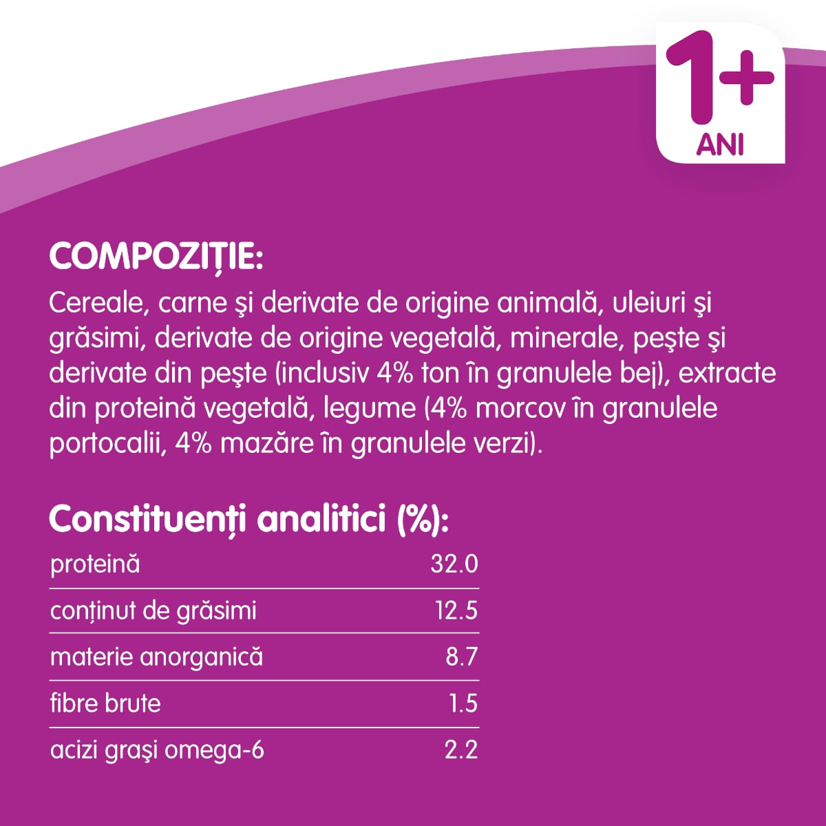 WHISKAS Adult, Ton, hrană uscată pisici, 14kg