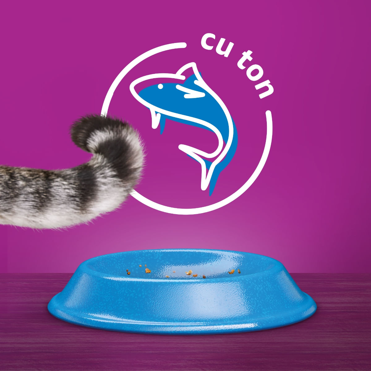 WHISKAS Adult, Ton, hrană uscată pisici, 1.4kg
