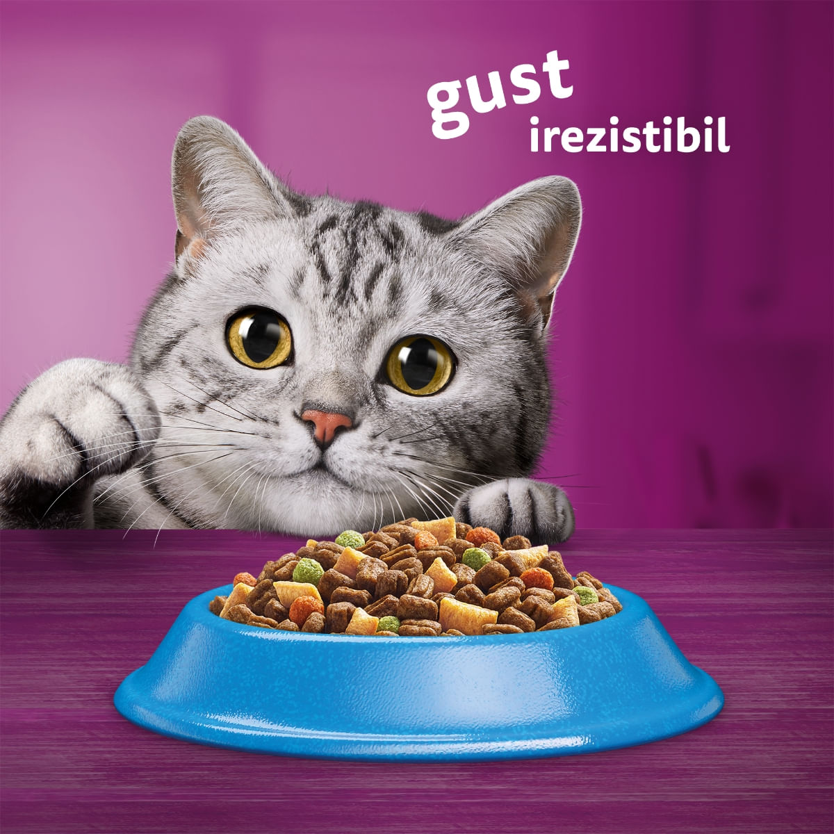 WHISKAS Adult, Ton, hrană uscată pisici, 1.4kg