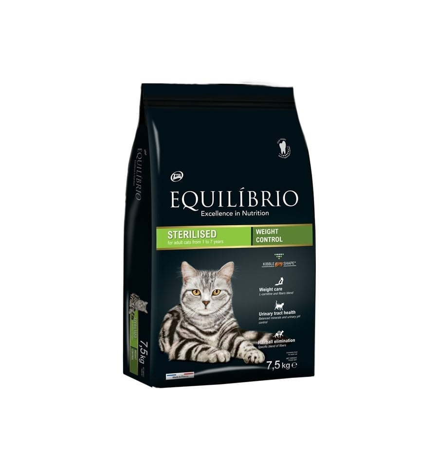 Equilibrio Cats Adult Castrate 7.5 kg