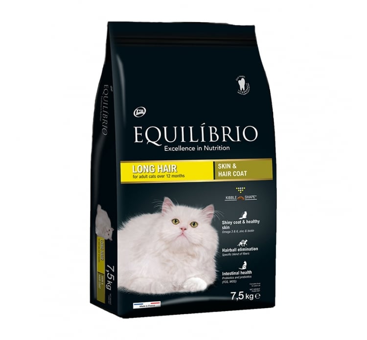 Equilibrio Cat Adult Long Hair, 7.5 kg