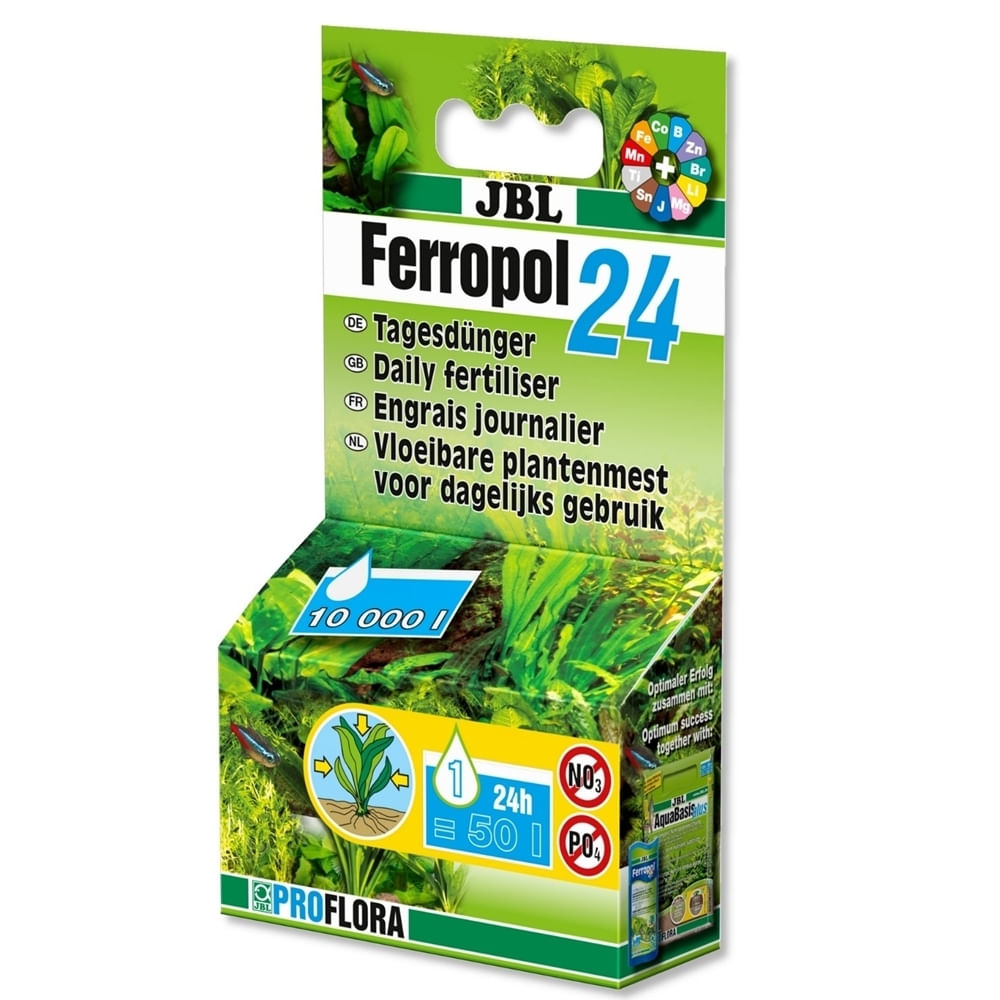 Fertilizator pentru plante JBL Ferropol 24, 10 ml - 1 | YEO