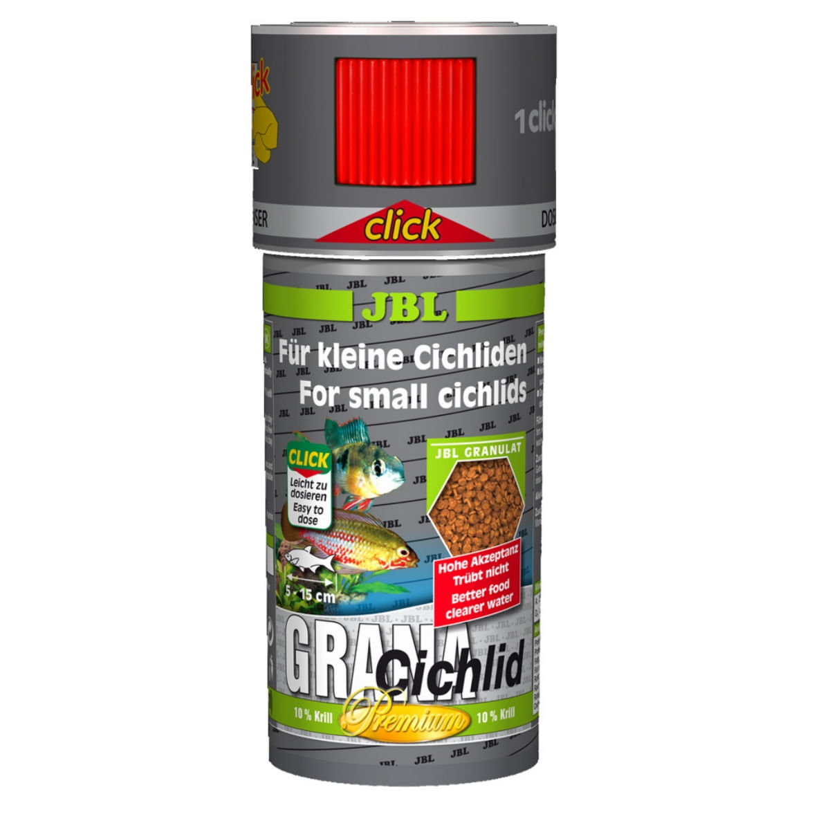 JBL Grana Cichlid Click, 250ml - 1 | YEO