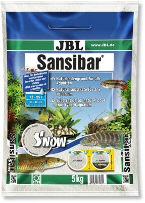 Substrat alb-zapada JBL Sansibar, 5kg