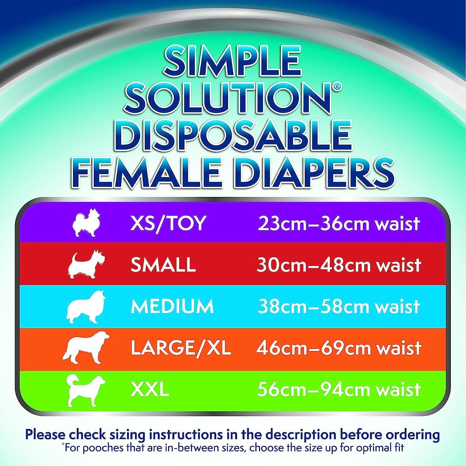 Simple Solution Scutece Caini XXL 12 buc