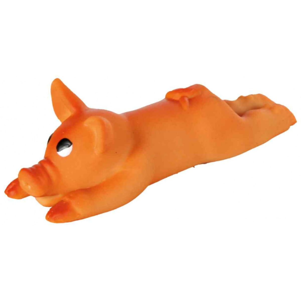 Trixie, jucărie purcel câini, cu sunet, latex, 13cm, multicolor