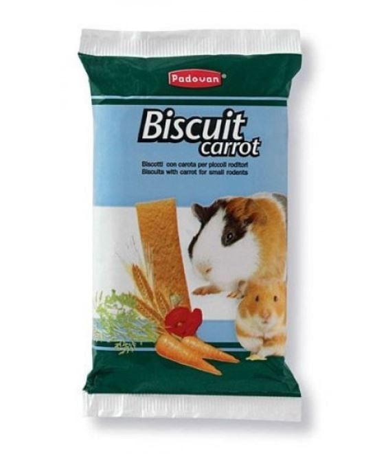 Biscuiti cu morcov pt rozatoare Padovan, 30 g