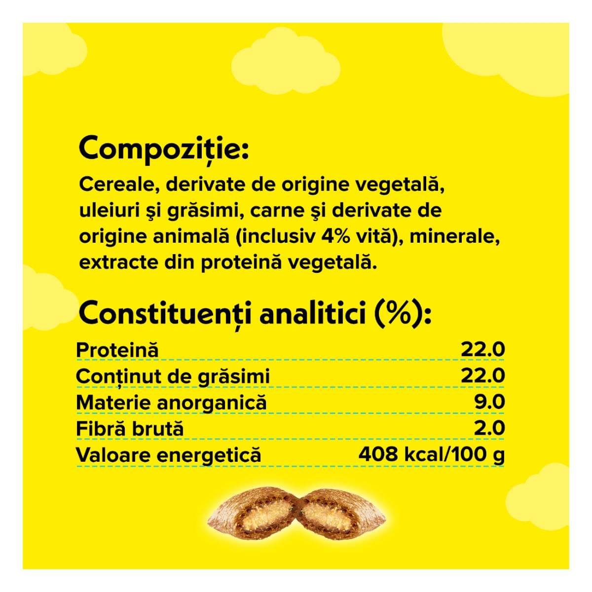 DREAMIES, Vită, punguță recompense pisici, 60g