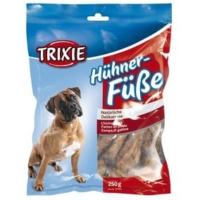 Recompense Trixie Picioare Uscate de Pui, 250 g