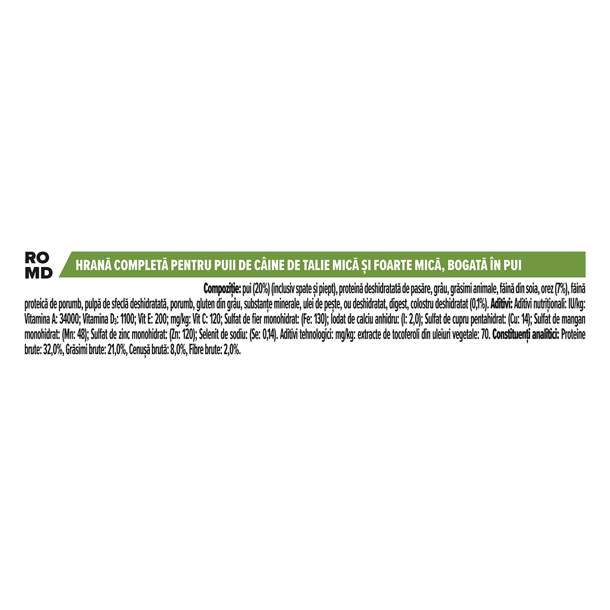 PURINA Pro Plan Puppy S, Pui, hrană uscată câini junior, 700g - 4 | YEO