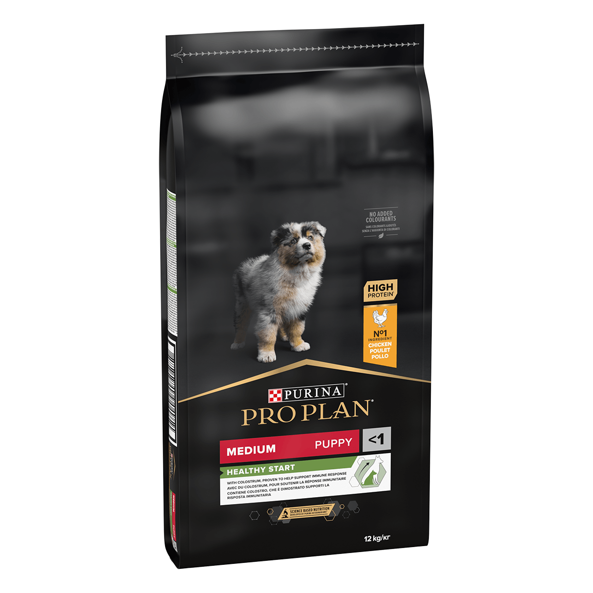 PURINA Pro Plan Puppy M, Pui, hrană uscată câini junior, 12kg