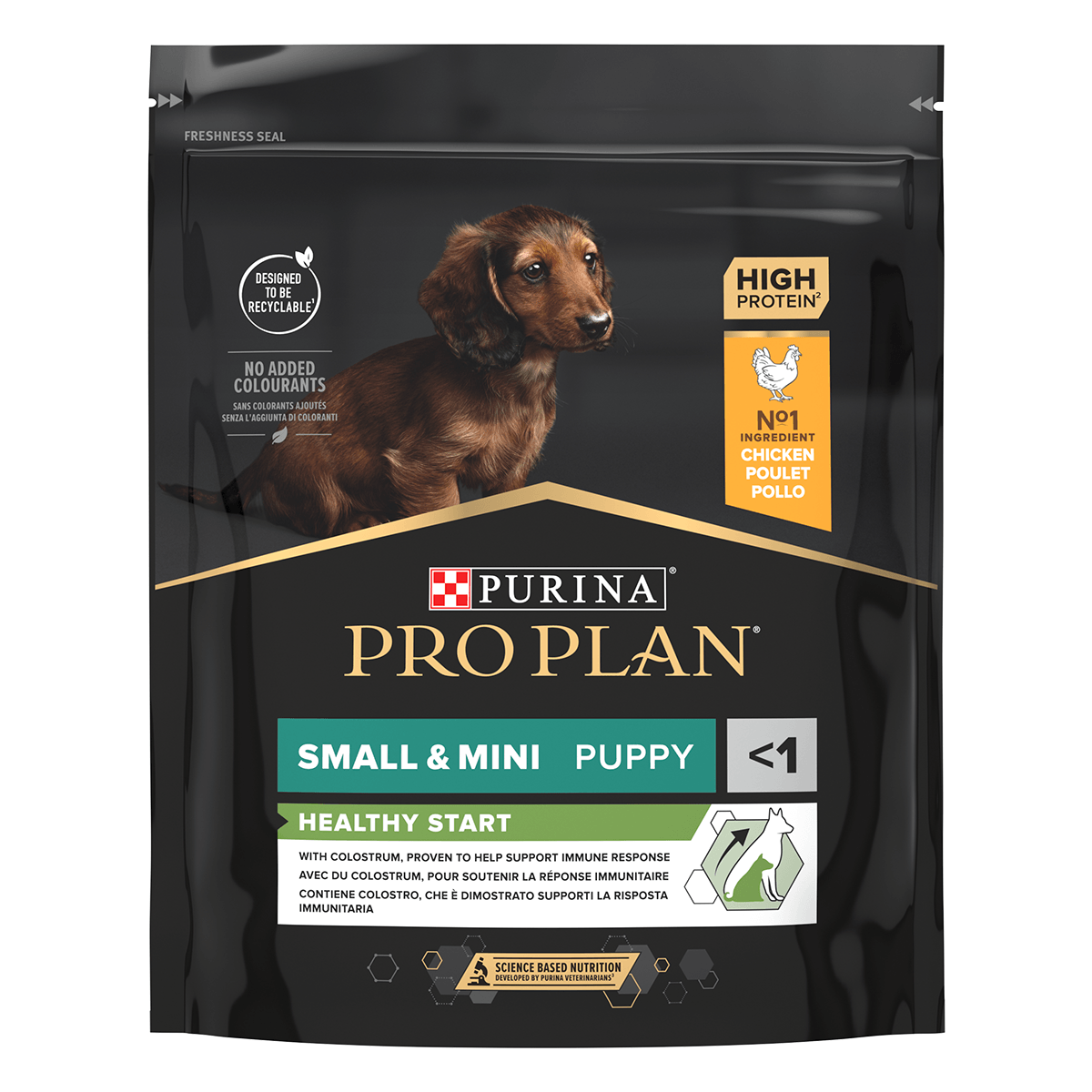 PURINA Pro Plan Puppy S, Pui, hrană uscată câini junior, 700g