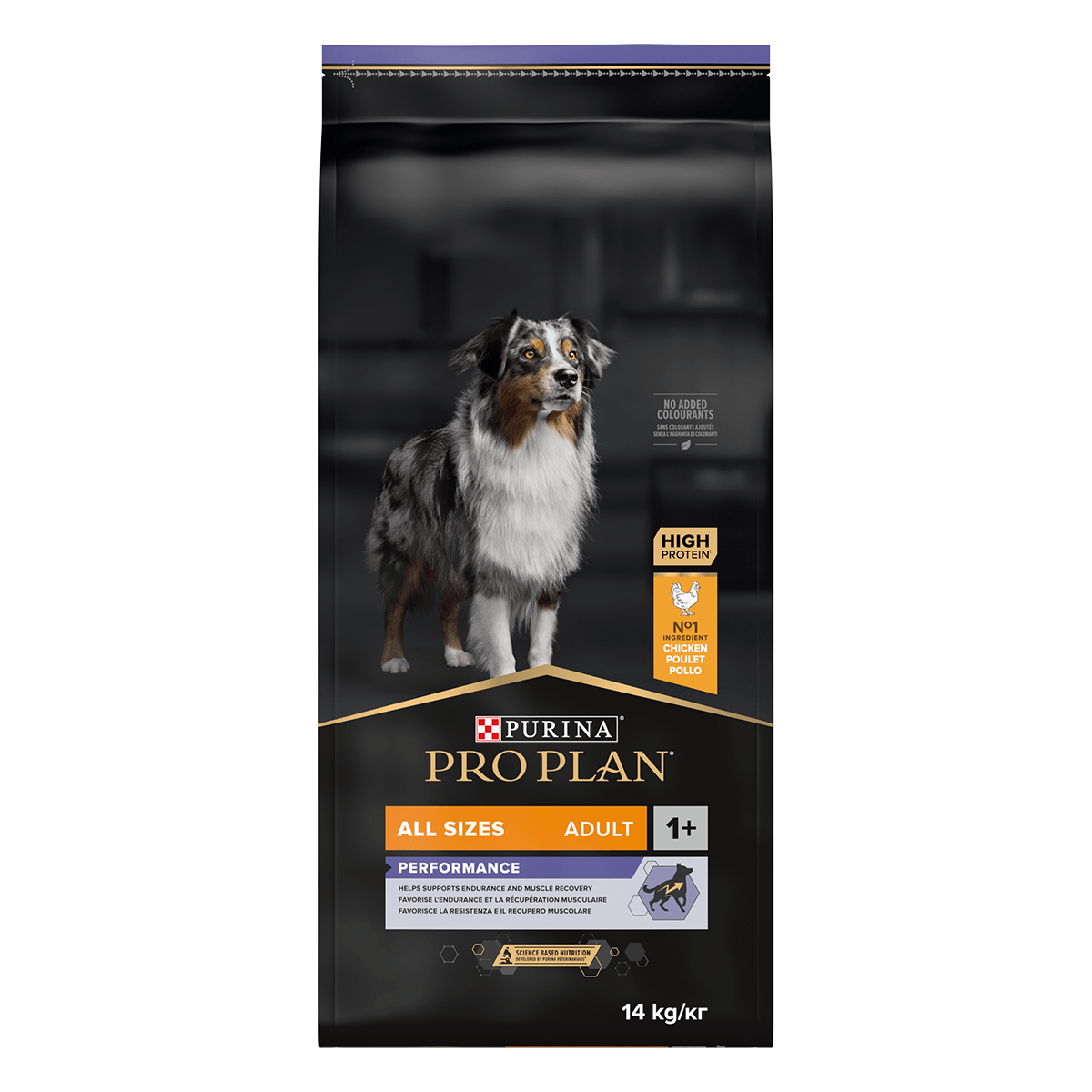 PURINA Pro Plan Performance Adult S-XL, Pui, hrană uscată câini, activitate intensă, 14kg - 1 | YEO