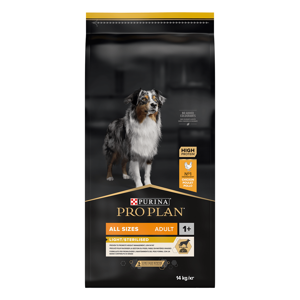 PURINA Pro Plan Light/Sterilised Adult S-XL, Pui, hrană uscată câini sterilizați, 14kg - 4 | YEO