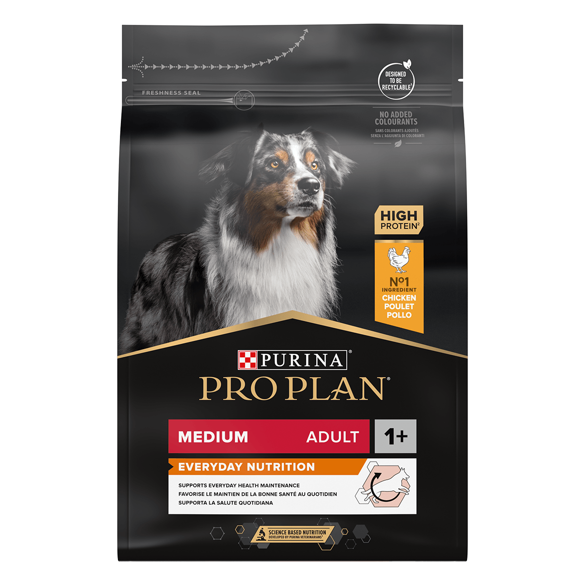 PURINA Pro Plan Adult M, Pui, hrană uscată câini, 3kg - 3 | YEO