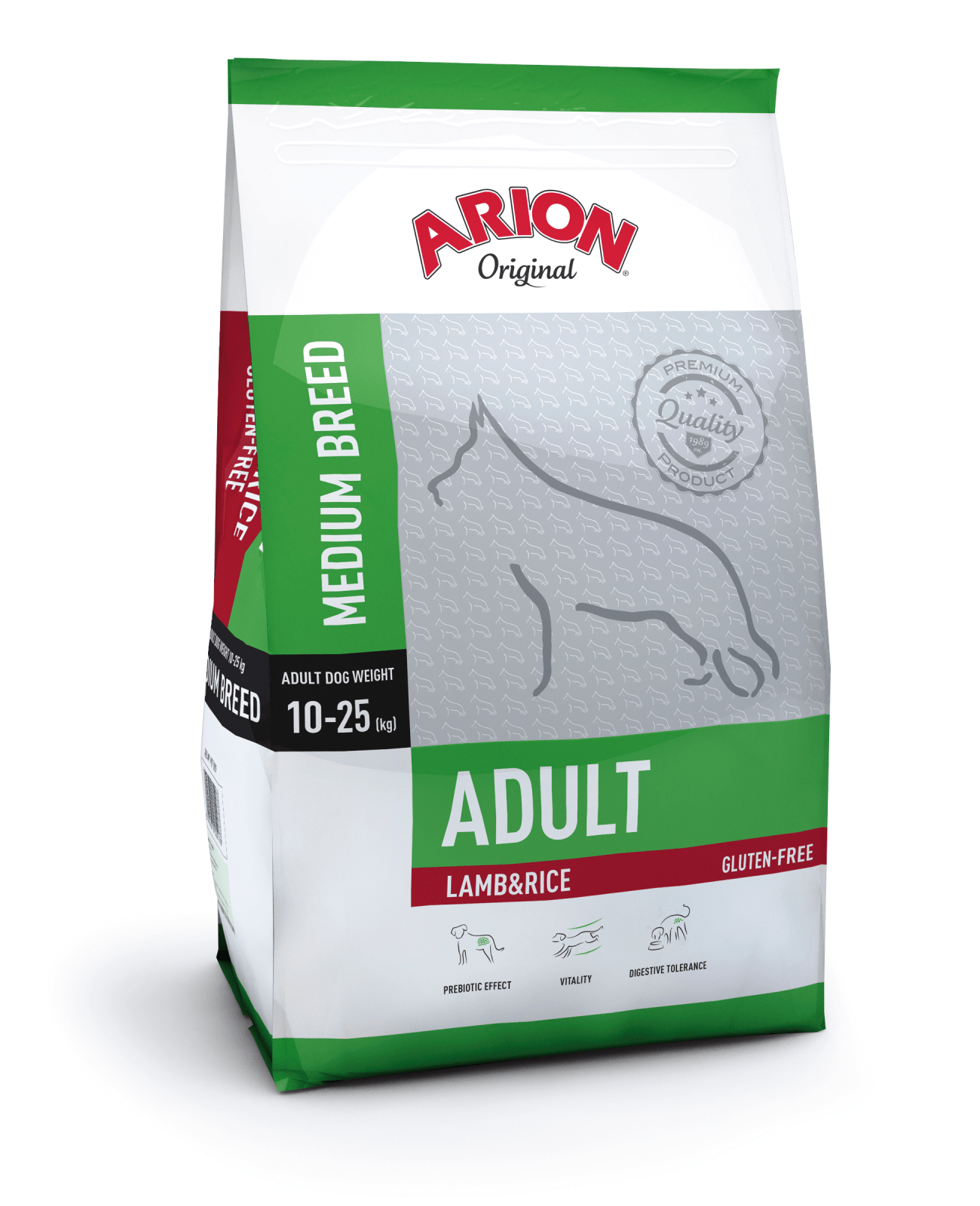 Arion Original Adult Medium Breed cu Miel si Orez, 12 kg - 1 | YEO