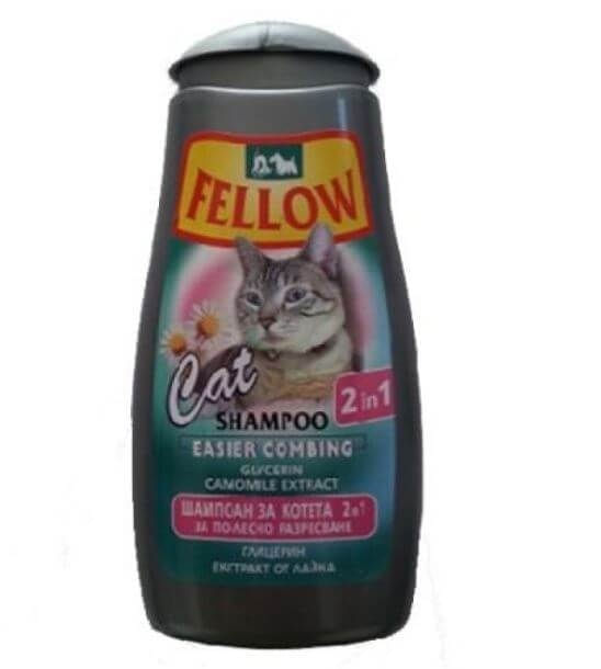 Sampon pentru Pisici Fellow 2 in 1, 250 ml